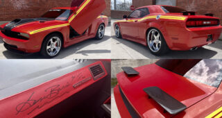 Dodge Challenger SRT8 ปี 2008 จาก George Barris นักคัสตอมชื่อดัง ถูกประมูลไปในราคา 1,200,000.-