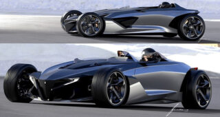 ดีไซเนอร์อาวุโสของ GM นำเสนอภาพ CG Render ของยนตรกรรม Speedster ดีไซน์สุดล้ำ