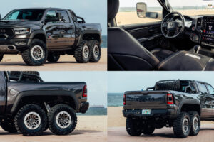 Ram 1500 TRX กระบะฟูลไซส์สุดแกร่ง โฉมแต่ง 6 ล้อ สุดทรงพลัง