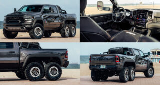 Ram 1500 TRX กระบะฟูลไซส์สุดแกร่ง โฉมแต่ง 6 ล้อ สุดทรงพลัง