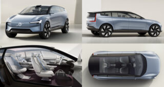 Volvo Concept Recharge คาดเป็นต้นแบบของ Volvo XC90 เจเนอเรชันใหม่