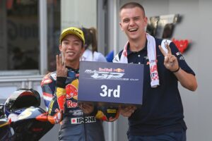 ก๊องส์-ธัชกร ดาวรุ่งไทยกระหึ่ม! MotoGP Rookies Cup ผงาดโพเดี้ยมครั้งที่ 3