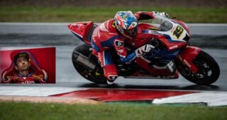 "อัลวาโร่ เบาติสต้า" ควบ Honda CBR1000RR-R รั้งท็อป 4 ซ้อมวันแรก เวิลด์ ซูเปอร์ไบค์ สนาม 6