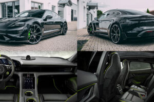 Porsche Taycan สปอร์ตไฟฟ้าตัวแรง ดุดันด้วยชุดแต่งคาร์บอนไฟเบอร์ จาก TechArt