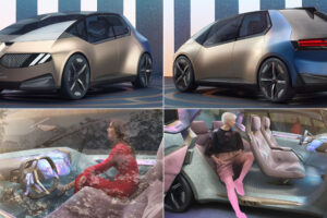 BMW i Vision Circular Concept รถต้นแบบไฟฟ้ารักษ์โลก สร้างขึ้นจากวัสดุที่สามารถนำไปรีไซเคิลได้