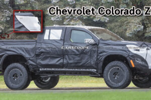 ภาพหลุด พร้อมข้อมูล Chevrolet Colorado ZR2 ปี 2023 กระบะสายลุย ขณะทดสอบสมรรถนะ
