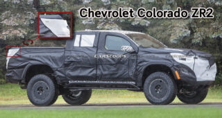 ภาพหลุด พร้อมข้อมูล Chevrolet Colorado ZR2 ปี 2023 กระบะสายลุย ขณะทดสอบสมรรถนะ
