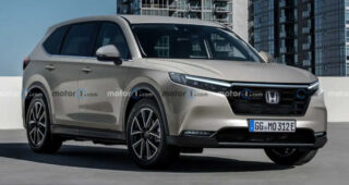 Honda CR-V เจเนอเรชันใหม่ เผยโฉมอย่างไม่เป็นทางการ