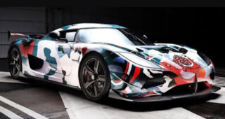Koenigsegg Agera RS ตกแต่งลวดลายกราฟิกด้วยผลงานศิลปะของ James Jean จิตรกรเอกชาวไต้หวัน