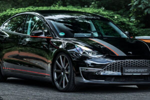 Tesla Model 3 โฉมแต่งจาก Manhart สปอร์ตดุดัน เร้าใจด้วยขุมพลัง 550 แรงม้า