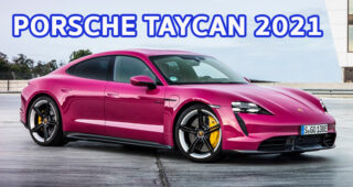 Porsche Taycan 2021 เพิ่มเฉดสีตัวถังใหม่ พร้อมปรับโฉมนวัตกรรมในการติดต่อสื่อสาร