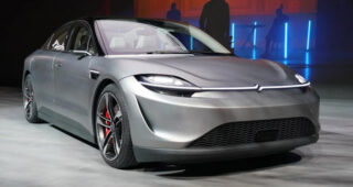 Sony Vision-S Concept รถยนต์ไฟฟ้า ฟังก์ชันอัดแน่น เล่นเกม ดูหนัง ฟังเพลง และโหมดขับขี่อัตโนมัติ