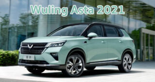 Wuling Asta 2021 รถครอสโอเวอร์รุ่นใหม่ ดีไซน์ทันสมัย เริ่มต้นที่ 360,000.-