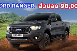 FORD ชูแคมเปญ Ranger XLT ราคาพิเศษ พร้อมจับมือผู้จำหน่ายไลฟ์สดแจกคูปองส่วนลด LAZADA