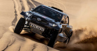 เผยโฉม Toyota GR DKR Hilux T1+ ตัวแข่ง Dakar Rally 2022
