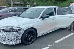 ภาพหลุด Honda Civic Hatchback e:HEV ขณะทดสอบในญี่ปุ่น ก่อนเปิดตัวปีหน้า