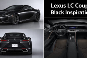 Lexus LC Coupe Black Inspiration รุ่นพิเศษสไตล์ดุดัน เตรียมบุกตลาด 1 พฤศจิกายนนี้