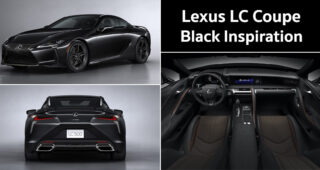 Lexus LC Coupe Black Inspiration รุ่นพิเศษสไตล์ดุดัน เตรียมบุกตลาด 1 พฤศจิกายนนี้