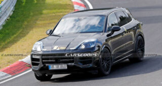 Porsche Cayenne รุ่นปรับโฉมปี 2022 ถูกพบอีกครั้งบนสนามทดสอบ ก่อนเปิดตัว