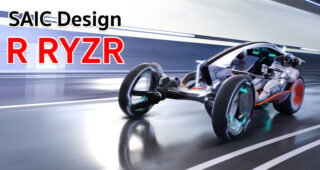 R RYZR แนวคิดสุดล้ำ รถยนต์กึ่งมอเตอร์ไซค์ เน้นการขับขี่ที่คล่องตัว