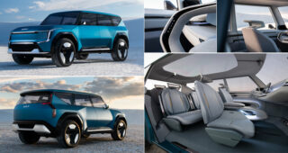 Kia เปิดเผย EV9 Concept ว่าที่รถ SUV ไฟฟ้า เบาะนั่ง 3 แถวรุ่นใหม่ ในงาน LA Auto Show 2021