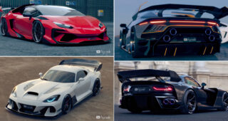 Lamborghini Huracan และ Dodge Viper ในชุดแต่งสุดโหด