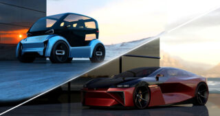 SP Automotive เผยภาพต้นแบบ Cubicle EV และ Zion FCV
