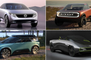 Nissan เผยแผนงานรถยนต์ไฟฟ้าในอนาคต พร้อมอวด Concept Car 4 สไตล์ ดีไซน์สุดล้ำ