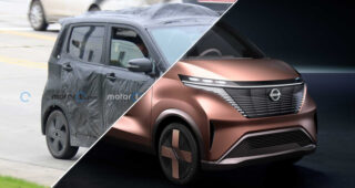 ภาพหลุด Nissan IMk รถยนต์ไฟฟ้า 100% ขนาดเล็ก ก่อนทำตลาดในญี่ปุ่นปีหน้า