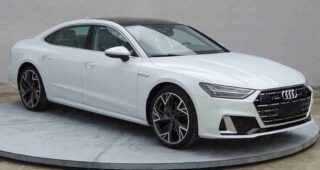 สื่อจีนเผยภาพหลุด Audi A7 L 45 TFSI รุ่นเริ่มต้นใหม่ เครื่องยนต์ 4 สูบ 2.0 ลิตร 245 แรงม้า ก่อนเปิดตัว
