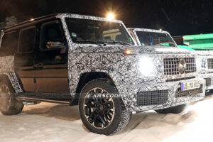 ภาพหลุด Mercedes-AMG G63 ใหม่ ขณะขับทดสอบสมรรถนะ