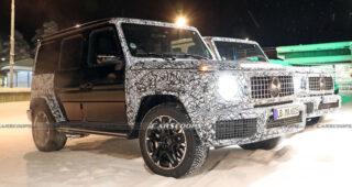 ภาพหลุด Mercedes-AMG G63 ใหม่ ขณะขับทดสอบสมรรถนะ