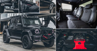 Brabus 800 XLP Superblack แต่งสไตล์สายลุย พื้นฐานจาก Mercedes-Benz G-Class ราคา 27,123,000.-