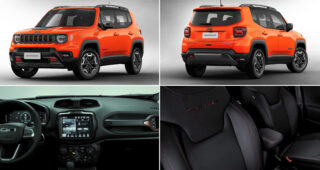 Jeep Renegade รุ่นปรับโฉมปี 2022 ที่บราซิล ดีไซน์น่าใช้งาน ตอบโจทย์สายลุยยุคใหม่