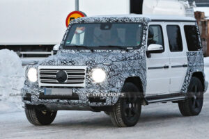 2023! Mercedes-Benz G-Class รุ่นปรับโฉม ถูกเผยภาพหลุดล่าสุดขณะทดสอบ