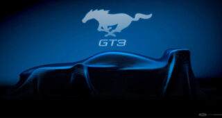 Ford ปล่อยภาพทีเซอร์ รถแข่ง Mustang GT3 ขุมพลัง Coyote V8 ขนาด 5.0 ลิตร สำหรับสู้ศึก IMSA ปี 2024