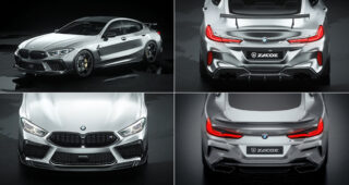 BMW M8 Gran Coupe ในชุดแต่งคาร์บอนไฟเบอร์รอบคันจาก Zacoe เสริมความสปอร์ต ดุดัน