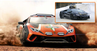 Lamborghini Huracan Sterrato ซูเปอร์คาร์สไตล์ออฟโรด ถูกถ่ายภาพขณะทดสอบ ลือผลิตแค่ 500 - 1,000 คันเท่านั้น