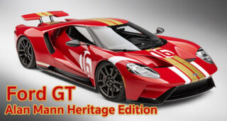 2022 "Ford GT Alan Mann Heritage Edition" เปิดตัวแล้วที่ชิคาโก