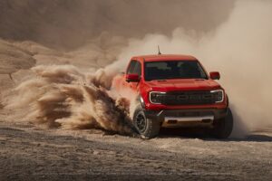 FORD เผยโฉม Ford Ranger Raptor เจเนอเรชันใหม่ มาพร้อมเครื่องยนต์เบนซิน 3.0 ลิตร EcoBoost V6 เทอร์โบคู่