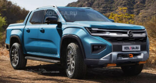 Volkswagen Amarok ใหม่ โหดพอไหมหากใช้ดีไซน์นี้ ? ก่อนเปิดตัวภายในปี 2022