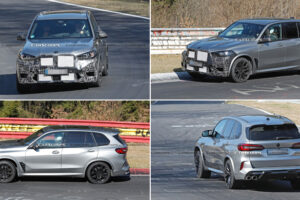 2023 BMW X5 M ถูกพบขณะทดสอบที่สนาม Nurburgring ลืออาจมาพร้อมระบบส่งกำลังไฮบริดใหม่