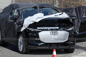 Audi Q6 e-tron ใหม่ ! ภาพหลุดล่าสุด อวดดีไซน์ด้านหน้า ก่อนเปิดตัว
