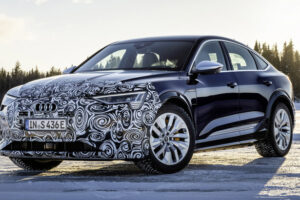 Audi อวดโฉม e-tron Sportback รุ่นปรับโฉมใหม่ ขณะทดสอบอย่างหนัก ก่อนเปิดตัวภายในปี 2022 นี้