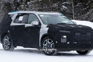 หลุดข้อมูล Hyundai Palisade โฉมปี 2023 ขณะทดสอบ ดีไซน์ใหม่ เครื่องยนต์เดิม คาดเปิดตัวปลายปีนี้!