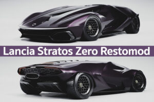 Lancia Stratos Zero Restomod ในสไตล์ Supercar ตัวแรงแห่งอนาคต ออกแบบโดย Matteo Gentile