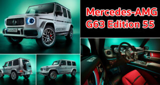 Mercedes-AMG G63 Edition 55 เปิดตัวสายลุยสุดหล่อรุ่นพิเศษ ฉลองครบรอบ 55 ปี AMG