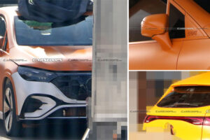 ภาพหลุด Mercedes EQE SUV ขณะขนย้ายไปทดสอบ ก่อนเปิดตัวในปี 2022 นี้