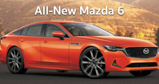 เข้าสู่ตลาดระดับไฮเอนด์! All-New Mazda 6 รุ่นใหม่ จะเปิดตัวในปีนี้