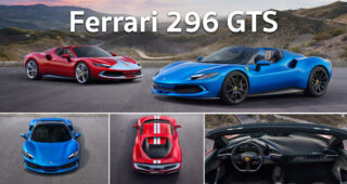 Ferrari 296 GTS เวอร์ชันเปิดประทุนมาแล้ว! ซูเปอร์คาร์ไฮบริด 830 แรงม้า